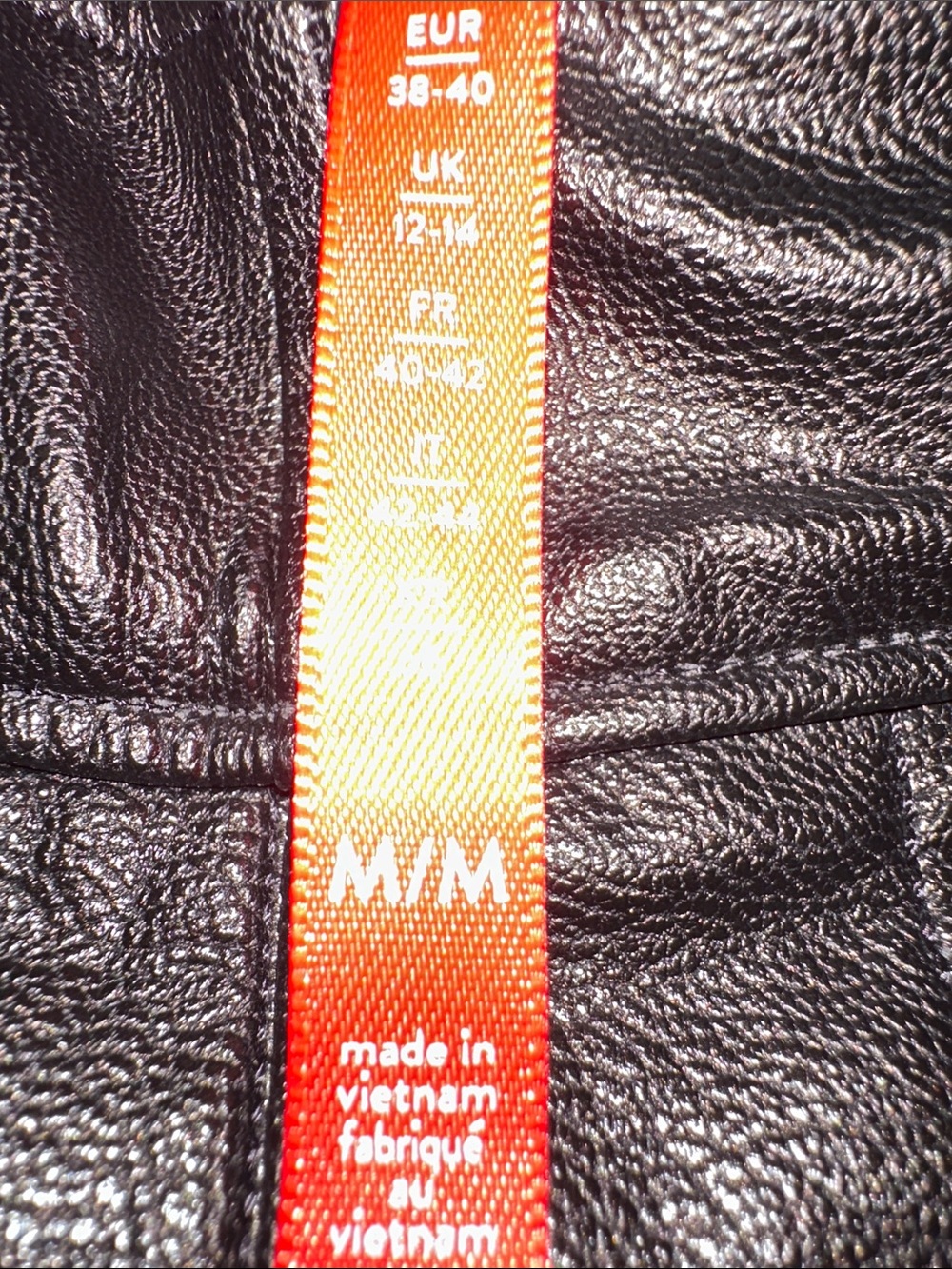 SPANX Black Faux Leather Skinny Pants - Picture 3 of 5